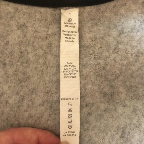 Lululemon athletica lab wool vest - Picture 4 of 7